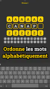 romid - Ordonne les mots ! screenshot