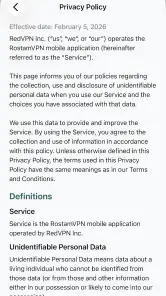RostamVPN: فیلترشکن سریع وامن screenshot