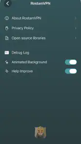 RostamVPN: فیلترشکن سریع وامن screenshot