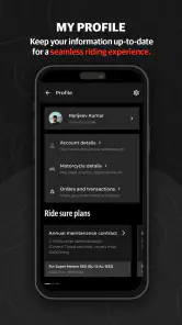 Royal Enfield App screenshot
