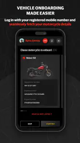 Royal Enfield App screenshot