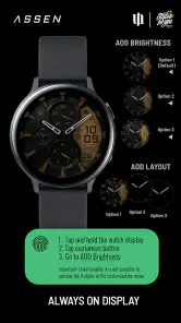 S4U Assen - Hybrid watch face screenshot