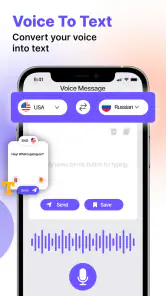 Saisie vocale de SMS screenshot