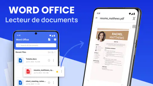 Saisir un Document Word Office screenshot