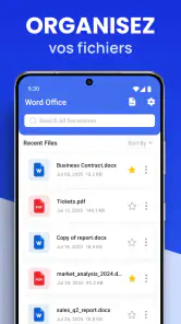 Saisir un Document Word Office screenshot
