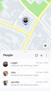 Samsung Find: Localiser Amis screenshot