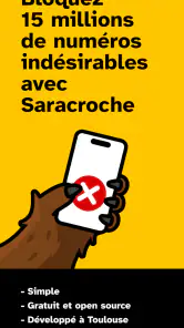 Saracroche : bloqueur d'appels screenshot