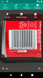 Scanner de codes QR (français) screenshot