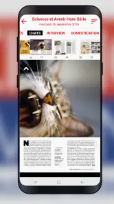 Sciences et Avenir magazine screenshot