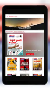 Sciences et Avenir magazine screenshot