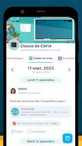 Scolnet screenshot
