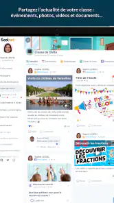 Scolnet screenshot