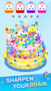 Dévissage: Puzzle 3D à Pions screenshot