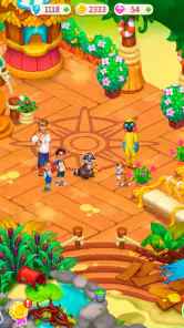 Secrets of Paradise Merge Game screenshot