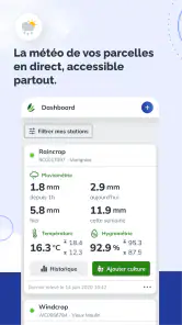 Sencrop, la météo agricole screenshot