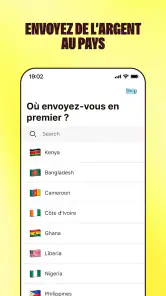 Sendwave-Envoyez de l'argent screenshot