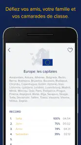 Seterra Géographie screenshot