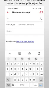 SFR Mail screenshot