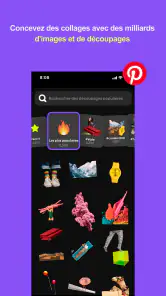Shuffles par Pinterest screenshot