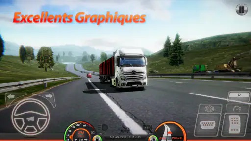 Simulateur de Camion:Europe 2 screenshot