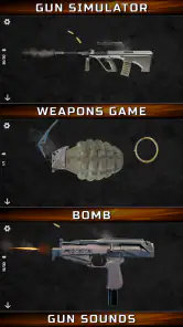 Simulateur de pistolet - Armes screenshot