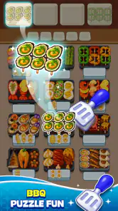 Skewer Jam: Food Sort screenshot