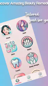 Skin Care : Visage et Cheveux screenshot