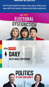 Sky News: Breaking, UK & World screenshot