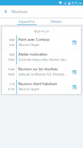 Skype for Business for Android screenshot