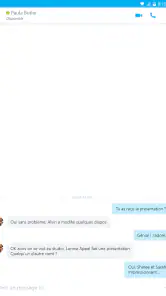 Skype for Business for Android screenshot
