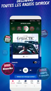 Skyrock Radio screenshot