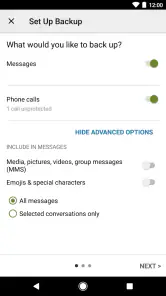 SMS Backup & Restore screenshot