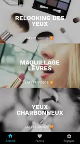 Soins peau et soins du visage screenshot