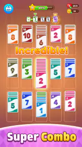 Solitaire Stack Sort screenshot