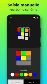 Solution de cube - Cube Cipher screenshot