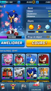 Sonic Forces: Jeu de course screenshot