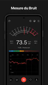 Sonomètre : dB et SPL mètre screenshot