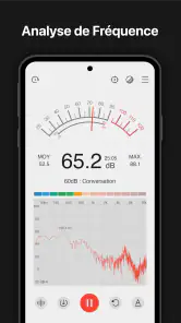 Sonomètre : dB et SPL mètre screenshot