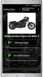 SONS DE MOTO screenshot