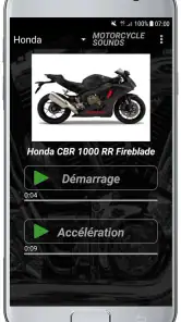 SONS DE MOTO screenshot