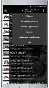 SONS DE MOTO screenshot
