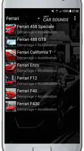 SONS DE VOITURE screenshot