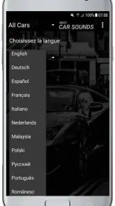 SONS DE VOITURE screenshot