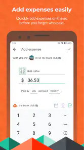 Splitwise - Comptes entre amis screenshot