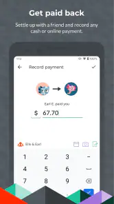 Splitwise - Comptes entre amis screenshot
