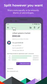 Splitwise - Comptes entre amis screenshot
