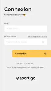 Sportigo screenshot