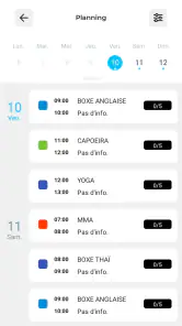 Sportigo screenshot