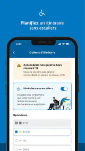 STIB-MIVB screenshot