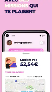 Student Pop - Jobs étudiants screenshot
